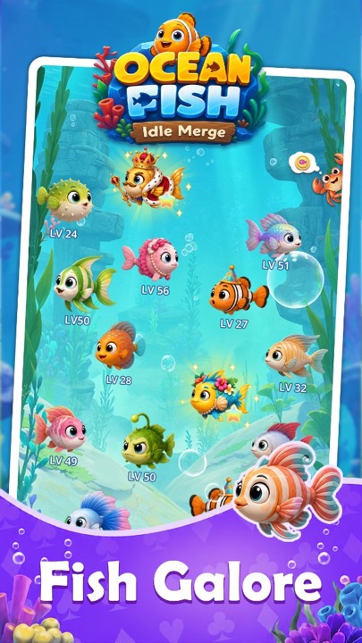 Gallery of many unique fish characters